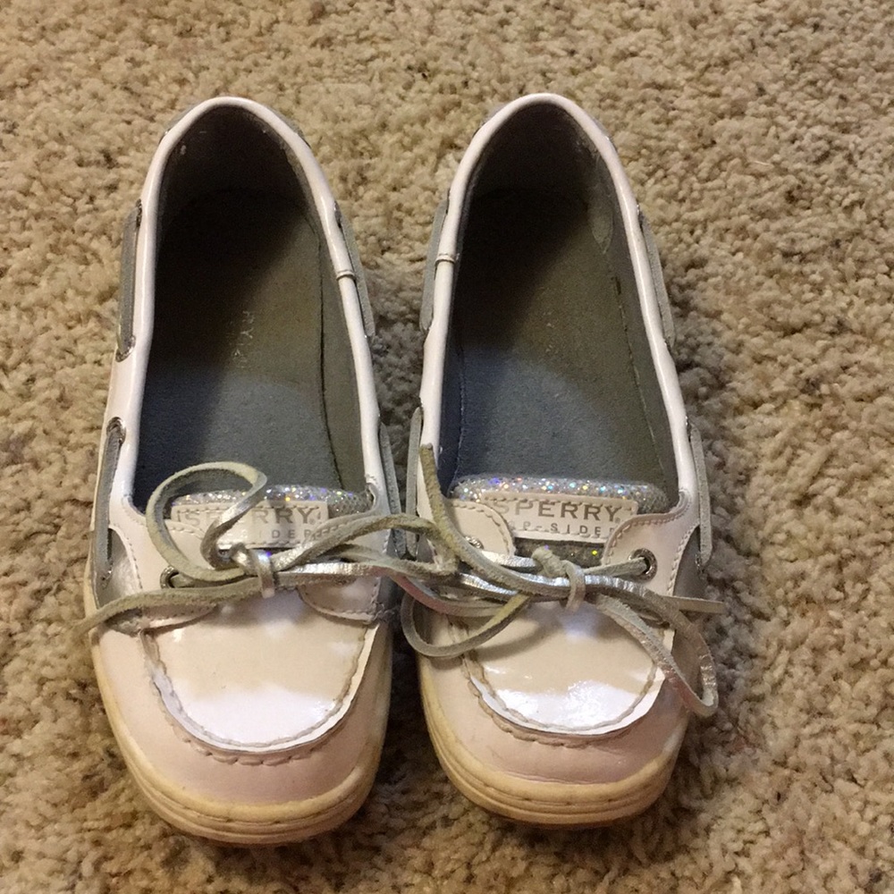 Glitter Sperry size 3
